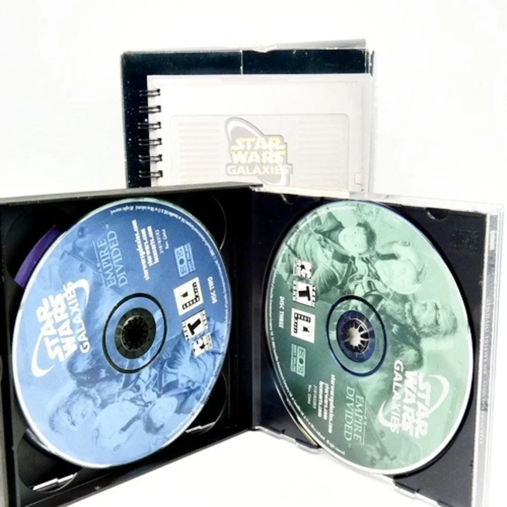 Star Wars Galaxies: An Empire Divided (PC, 2003) Great Condition